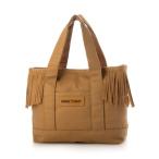 ショッピングMINNETONKA ミネトンカ MINNETONKA サイドフリンジトートバッグ fringe-s-toto-br （BROWN）