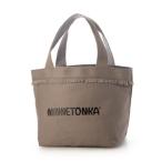 ショッピングMINNETONKA ミネトンカ MINNETONKA フリンジトートバッグ fringe-logo-toto-gy （GRAY）