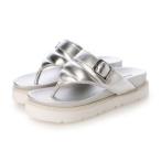 ミネトンカ MINNETONKA プラットフォームパフィトングサンダル 25m03-sil (SILVER)