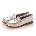 ミネトンカ MINNETONKA MELLONY PENNY(メロニー ペニー)ローファーモカシンシューズ (シルバー)