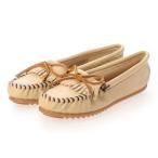 ミネトンカ MINNETONKA モカシン キルティ deerskin-kilty-67 (CHAMPAGNE)