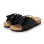 ショッピングMINNETONKA ミネトンカ MINNETONKA ミネトンカ MINNETONKA フラットサンダル MILA （BLACK）