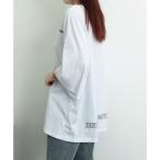 ミニミニストア miniministore ロゴTシャツ ゆったり プルオーバー夏服 （ホワイト）