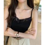 ミニミニストア miniministore レースキャミソールカップ付きインナー夏服 （ブラック）