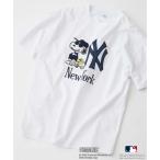 メジャーリーグベースボール MLB MLB PEANUTS Tシャツ エムエルビー ピーナッツ スヌーピー （ホワイトB）