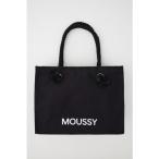 MOUSSY SOUVENIR キャンバスバッグ BLK