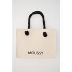 MOUSSY SOUVENIR キャンバスバッグ WHT