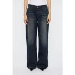 DIRT EFFECTED WIDE STRAIGHT デニムパンツ D