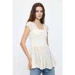 LACE SKATER ドレス IVOY3