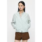 BUTTON DOWN SHIRT ブルゾン 柄WHT5