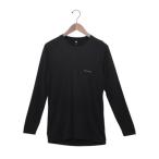 モンベル mont-bell モンベル スーパーメリノウール M.W. ラウンドネックシャツ Men's 男性用 （ブラック）