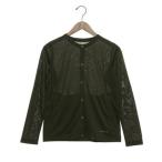 モンベル mont-bell WIC.カーディガン Women's (ダークグリーン)