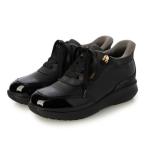 ショッピングモード モード カオリ MODE KAORI モード カオリ MODE KAORI 【スマートスライド】サイドジップスニーカー 21538 （ブラック）