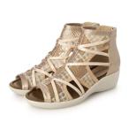 ムーム MUUM チュールブーツサンダル （BG/C）