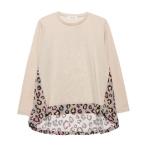 ニーナミュウ Ninamew ヒョウ柄ドローコードロンT （MI）