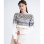 ノエラ NOELA  ノルディック柄ニット （オフホワイト）