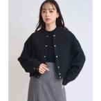 ショッピングツイード ノエラ NOELA  ツイードショートブルゾン （ブラック）