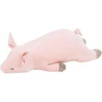 バックヤードファミリー BACKYARD FAMILY ねむねむプレミアム抱きまくら  L （28977.21ブタのピンキー）