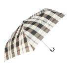 バックヤードファミリー BACKYARD FAMILY amusant sous la pluie 耐風折りたたみ傘 55cm （ビッグチェックベージ