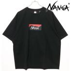 ナンガ NANGA ECO HYBRID BOX LOGO LOOSE FIT TEE BLK [N2500-1M025Z SS25] （BLK）