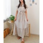 ショッピングレディ 夏 ビビッドレディ VIVIDLADY ワンピース セットアップ 夏レディースアンサンブル （ライトベージュ）