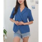 ショッピングレディ 夏 ビビッドレディ VIVIDLADY ジャケット レディース 夏用 夏ジャケット （ブルー）