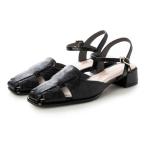 ノイエ ザ マーケット NEUE THE MARKET グルカサンダル （ブラックエナメル）