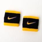 ナイキ NIKE BN3000 スウッシュ クラシック リストバンド 2P リストバンド （ブラック×Uゴールド）