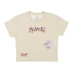ナイキ NIKE ジュニア 半袖Tシャツ ナイキ YTH ガールズ NSW シーズナル ストーリー S/S Tシャツ HQ2334009 (ベージュ)
