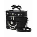 ショッピングキラキラ ノエミー NOEMIE さきまるちゃんコラボ！キラキラバニティバッグ （黒）