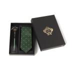 ショッピングオロビアンコ オロビアンコ Orobianco ネクタイ＆ボールペンBOXセット ストライプ （DARKGREEN）