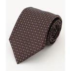 J.PRESS MEN [VINTAGE JACQUARD COLLECTION] мелкий рисунок рисунок галстук ( Camel серия 7)