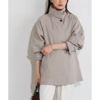 ショッピングテント 【撥水・花粉対策】2wayテントコート （グレージュ）