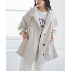 ショッピングテント ピエロ Pierrot 【撥水・花粉対策】2wayテントコート （ライトグレージュ）