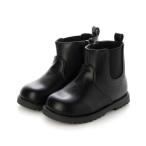 プティマイン petit main サイドゴアブーツ （クロ）