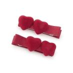 pti мой npetit main Heart волосы зажим 2P ( красный )