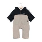 プティマイン petit main 配色切替ジャンプスーツ【返品不可商品】 （コン）