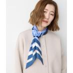 プチ オンフルール Petit Honfleur スカーフ＆シュシュ （サックス）