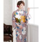 ショッピング兵児帯 プールヴー PourVous ＼2021年8種類から選べる大人3点セット／【レディース浴衣+兵児帯+下駄】シンプル レトロモダン （yukataset