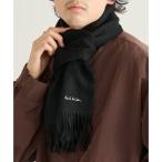  Paul Smith Paul Smith muffler палантин одноцветный тонкий бахрома Logo шерсть подарок подарок защищающий от холода ходить на работу посещение школы шерсть 100% вышивка 