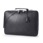 日経新聞日曜版掲載 ピー・アイ・ディー P.i.d 3wayレザーリュック （ブラック）