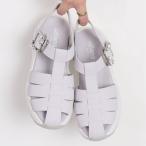 プラスダイアナ ＋diana グルカスポーツサンダル （パープル人工シルキー）