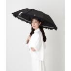 ポロ ラルフ ローレン POLO RALPH LAUREN 晴雨兼用折りたたみ日傘 楽折 無地 エンブフリル ポロポニー ワンポイント 遮光 遮熱 U