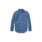 ポロ ラルフ ローレン POLO RALPH LAUREN (ボーイズ 8才?20才)コットン デニム シャツ （400ブルー）