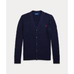 ポロ ラルフ ローレン POLO RALPH LAUREN (ボーイズ 8才?20才)ケーブルニット コットン Vネック カーディガン （410ネイビ