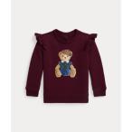 ポロ ラルフ ローレン POLO RALPH LAUREN (ベビー)フリル Polo ベア フリース スウェットシャツ （600レッド）
