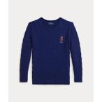 ポロ ラルフ ローレン POLO RALPH LAUREN (ボーイズ 2才?7才)Polo ベア ケーブルニット コットン セーター （400）