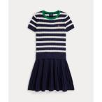 ポロ ラルフ ローレン POLO RALPH LAUREN (ガールズ 7才?16才)ストライプド コットン セーター & スカート セット （410