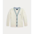 ポロ ラルフ ローレン POLO RALPH LAUREN (ボーイズ 2才?7才)コットン クリケット カーディガン （101ナチュラル）