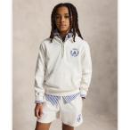 ポロ ラルフ ローレン POLO RALPH LAUREN (ボーイズ 8才?20才)ロゴ フレンチ テリー フーディ （100ホワイト）